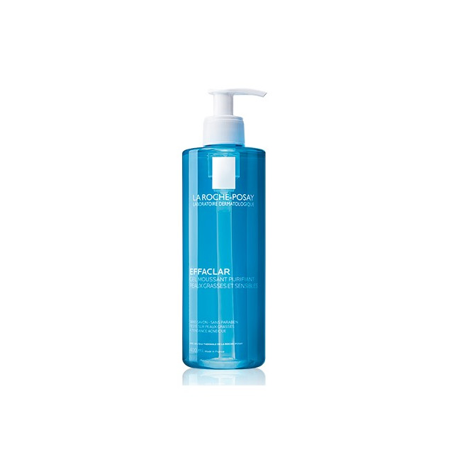 Productos 
La Roche Posay Effaclar gel limpiador