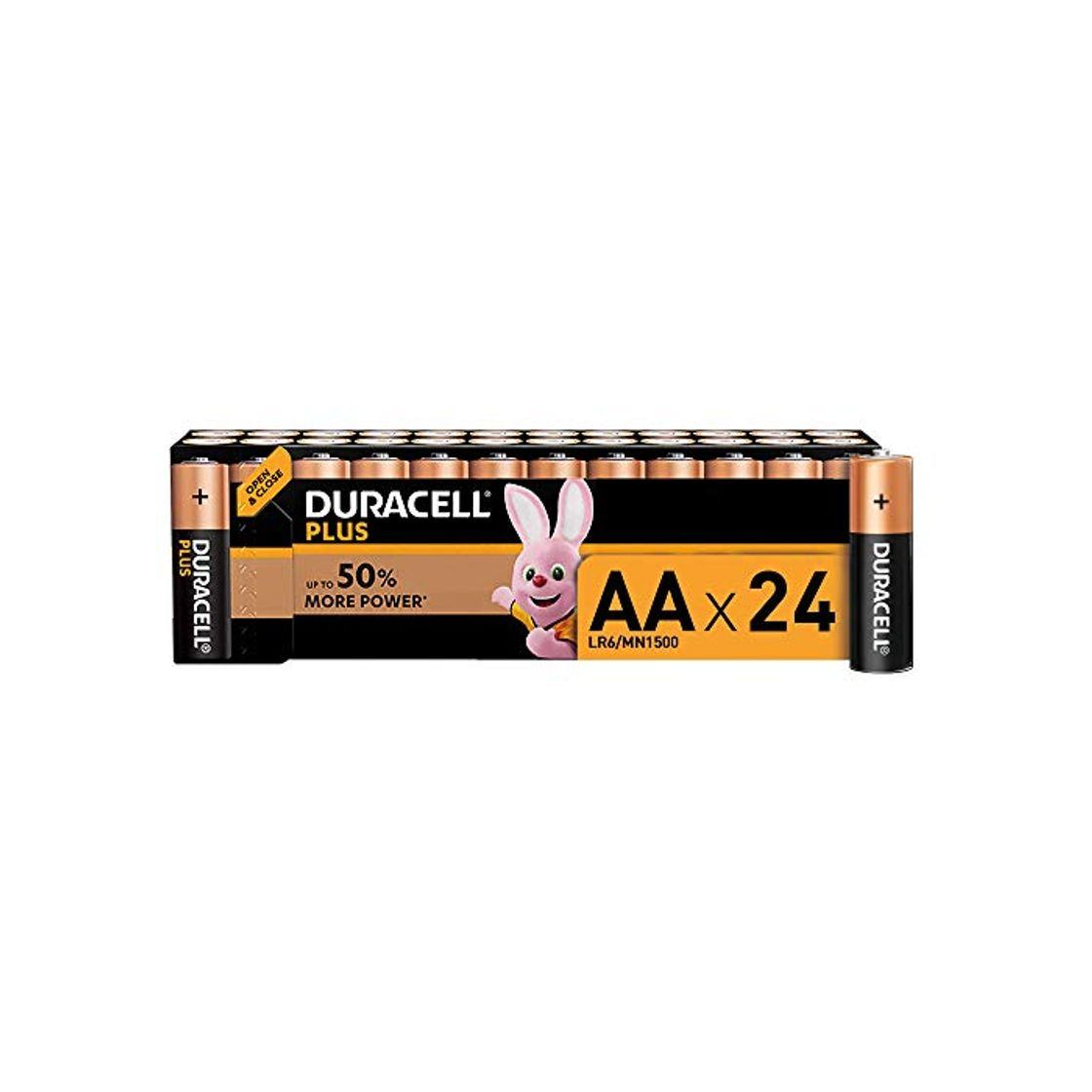 Social Duracell Plus AA - Pilas Alcalinas paquete de 24