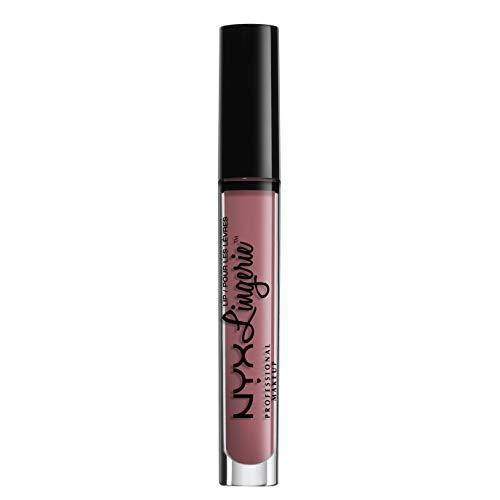 Social NYX Professional Makeup Pintalabios Lip Lingerie Liquid Lipstick, Acabado cremoso y mate,