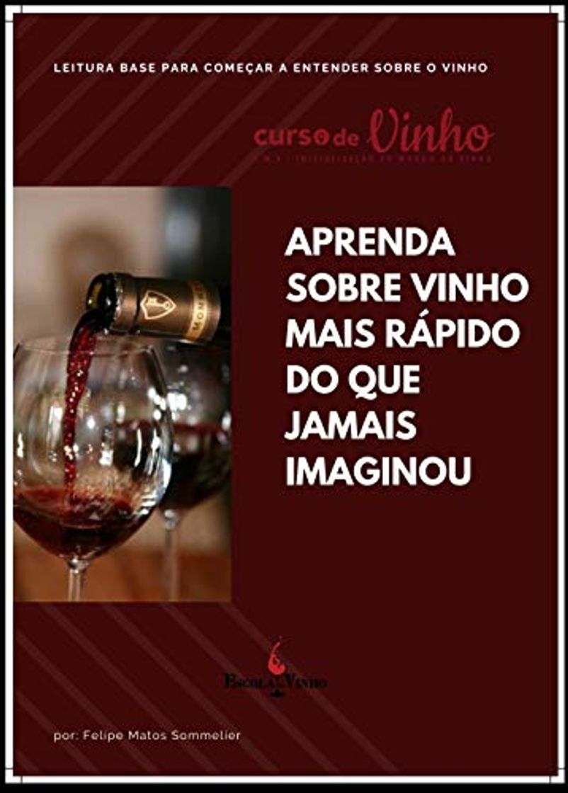 Producto APRENDA SOBRE VINHO MAIS RÁPIDO QUE JAMAIS IMAGINOU!: LEITURA BASE PARA COMEÇAR