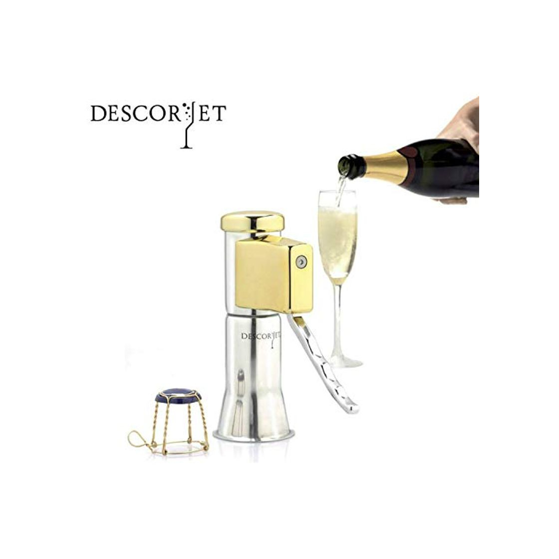 Productos Descorjet® - Abridor de botellas de Cava o Champagne Destapador de Corchos