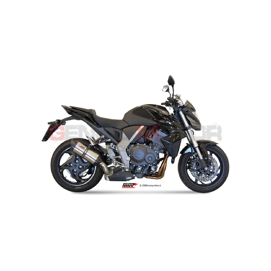 Producto TUBO ESCAPE MIVV HONDA CB 1000 R SUONO STEEL BLACK 2008 2009 2010 2011 2012 2013 2014