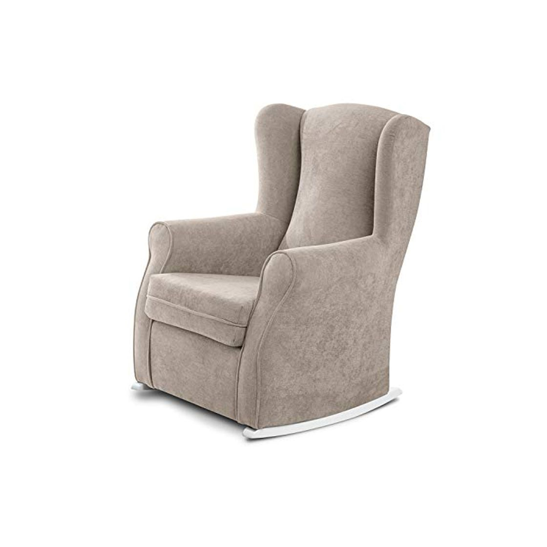 Social Sillon orejero balancin Mecedora. Irene (Sillon Lactancia) Sillón tapizado Antimanchas acualine Color