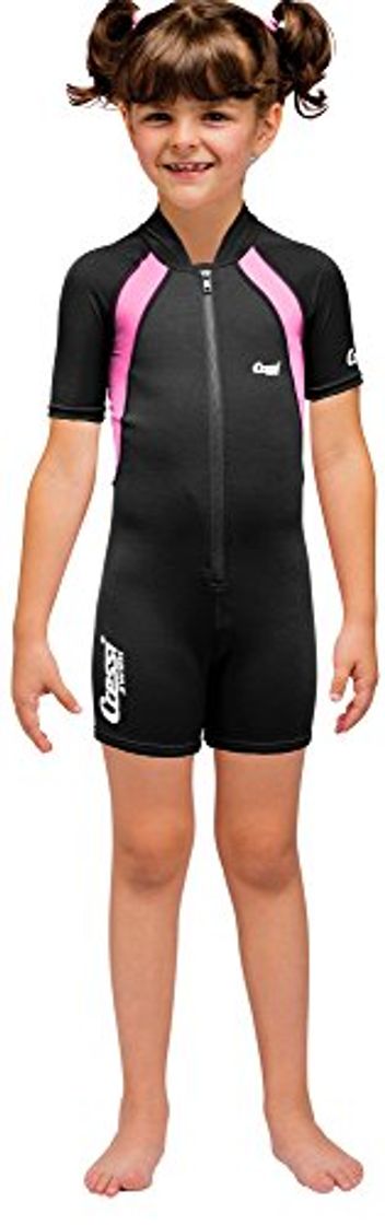 Moda Cressi Shorty Kid Monoshort Infantil en Neopreno de 1.5/2mm de Mangas Cortas,