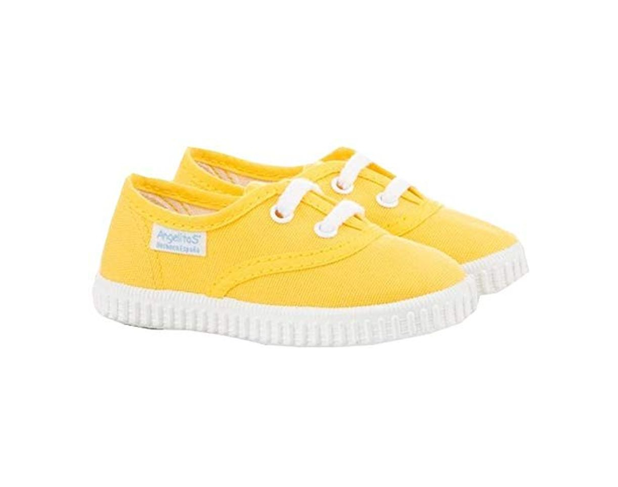 Social Zapatillas de Lona para Niños y Niñas, Angelitos mod.121, Calzado infantil Made