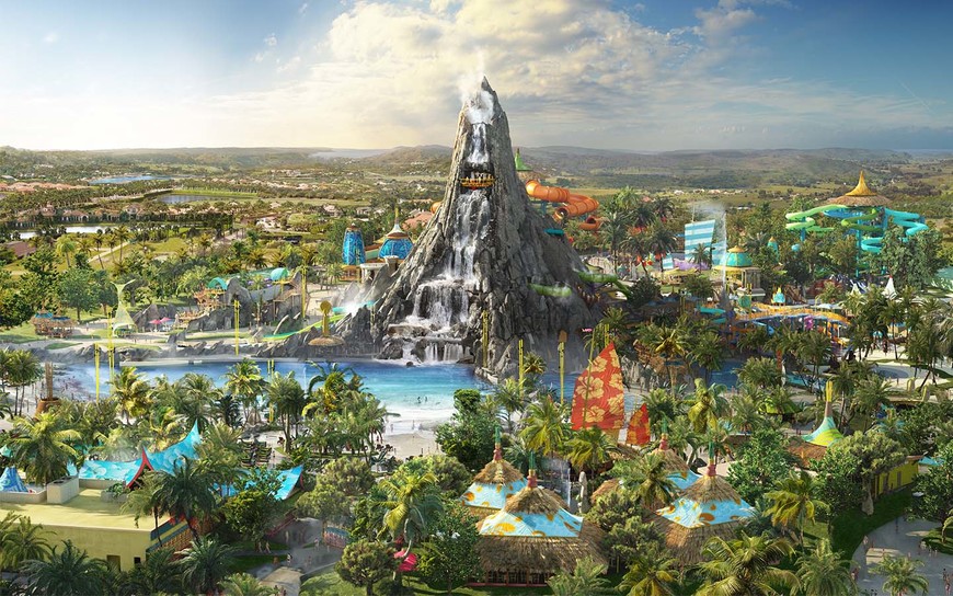 Lugar Volcano Bay