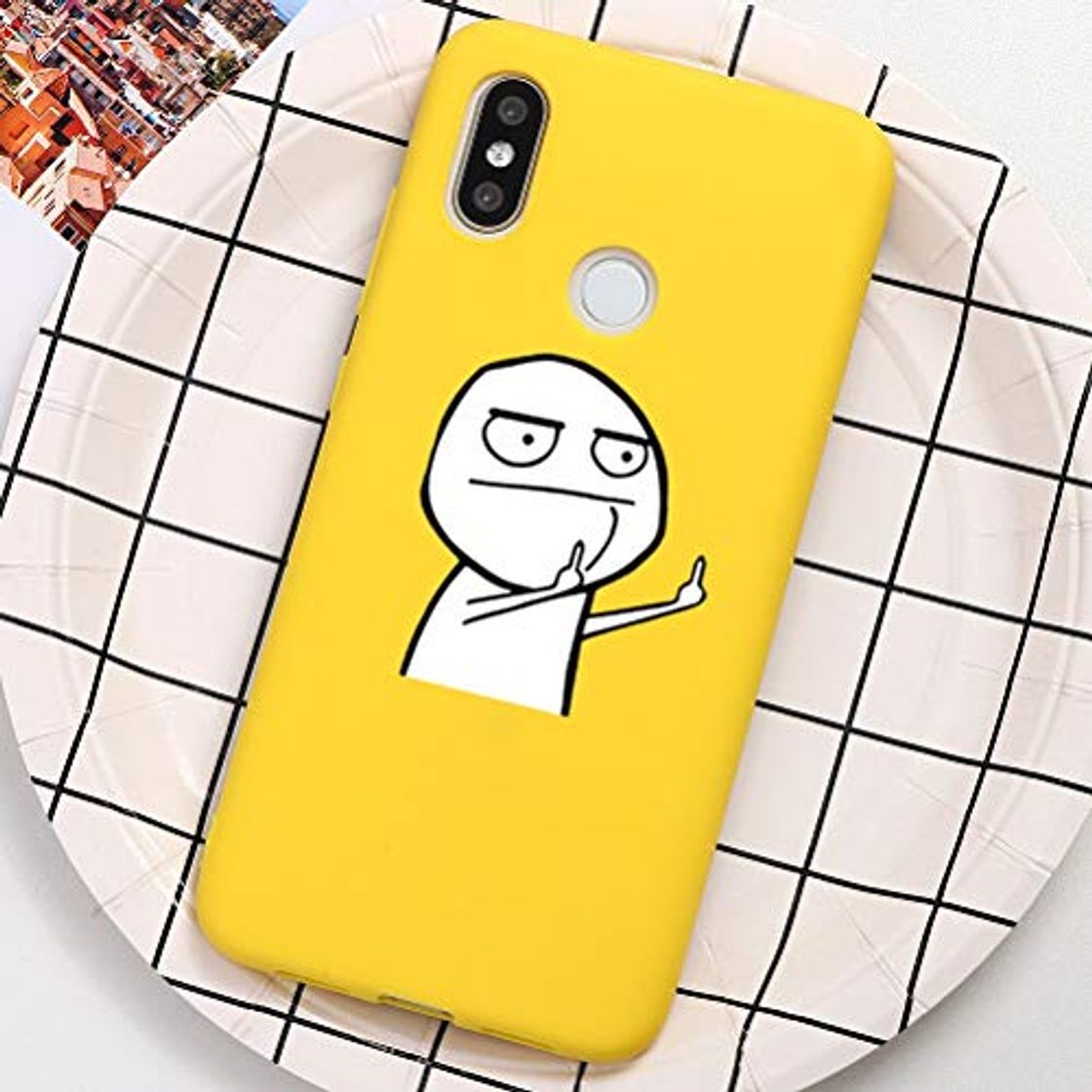 Productos Pnakqil Funda Xiaomi Redmi Note 8 Pro Silicona con Dibujos Suave Carcasa