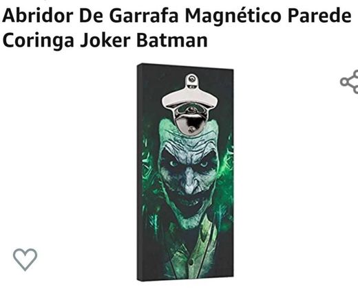 Quadro Abridor de garrafas magnético..Coringa..!