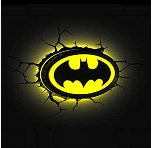 Luminária Logo do Batman  3D Light FX 
