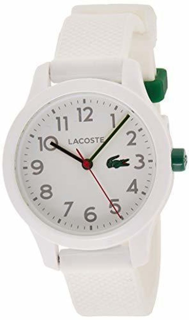 Social Lacoste Reloj Análogo clásico para Niños de Cuarzo con Correa en Silicona