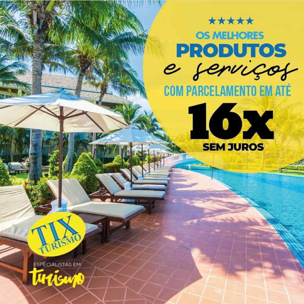 Fashion 16 X sem juros para você investir tranquilo na sua viagem!