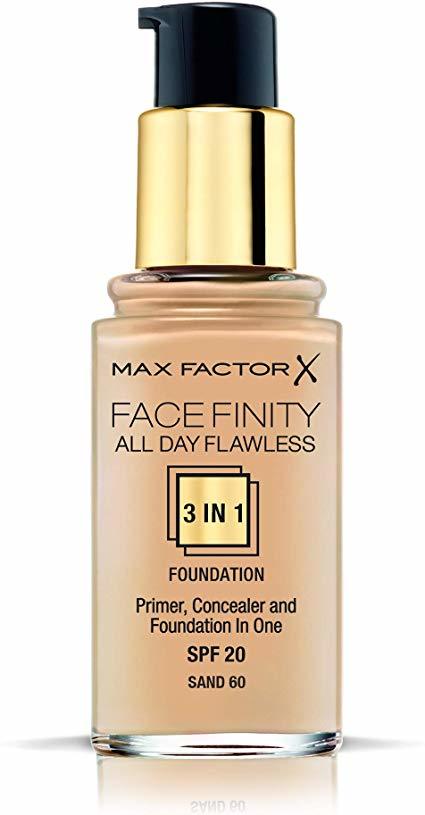 Social Max Factor FaceFinity 3 en 1 All Day Flawless Base de Maquillaje
