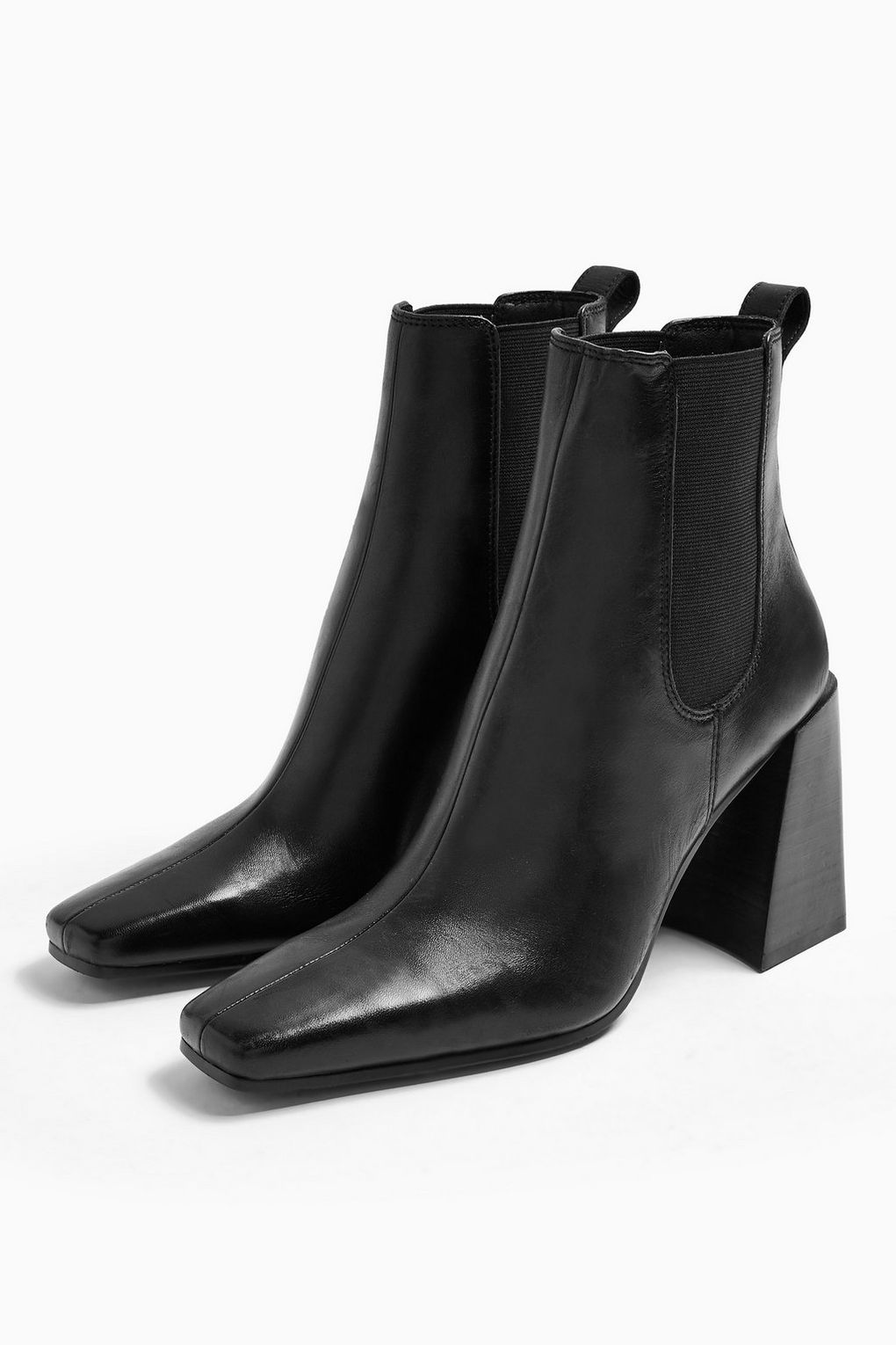 Social HARBOUR Leather Black Chelsea Boots
