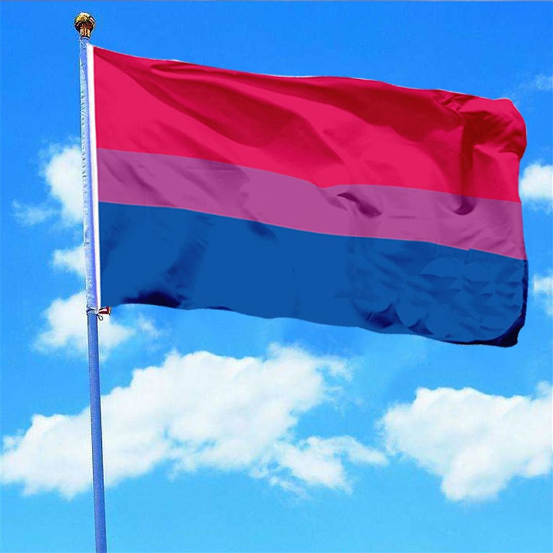 Fashion Bandeira bissexual 