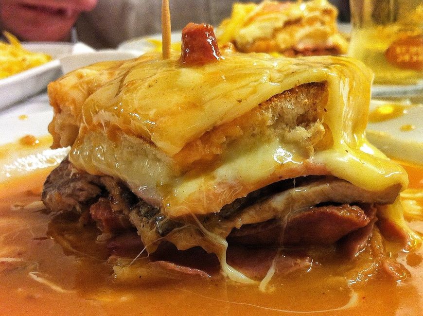 Fashion Francesinha (Portuguese croque-madame) Recipe | Good Food