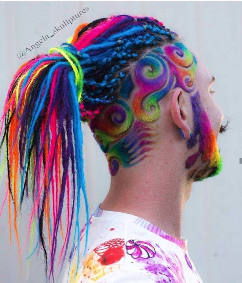 Moda Pintura e dread