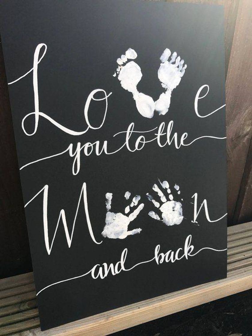 Moda Love You To The Moon and Back Sign