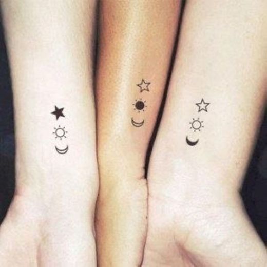 Tatuaje con amigos
