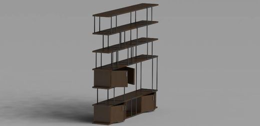 Condestante - custom shelf design