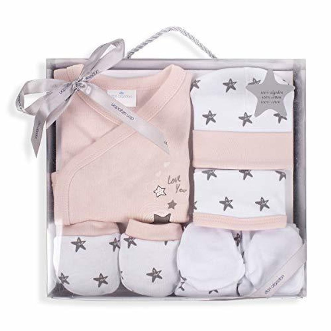 Producto Don Algodón Set Regalo 5 Piezas Estrella Rosa