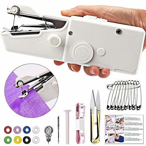 Social TTMOW Mini Máquina de Coser Portátil Herramienta Manual Portátil Herramienta de Puntada