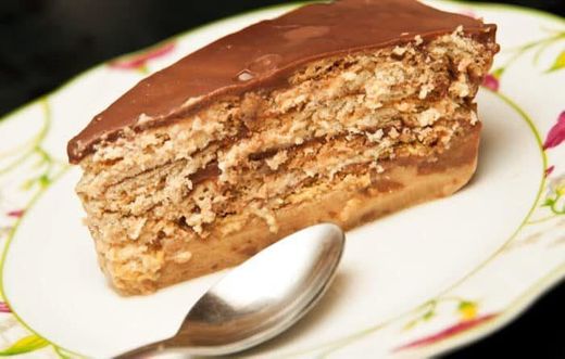 Tarta de galleta y chocolate🍫🍪 