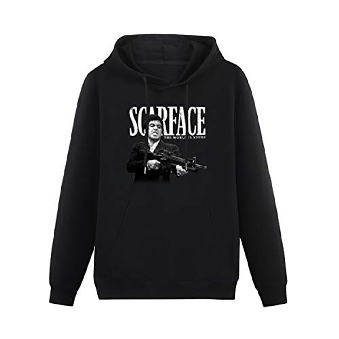 Fashion Scarface Tony Montana World Is Yours Big Pacino Gangster Movie Hoodies Pullover Long Sleeve Sweatshirts