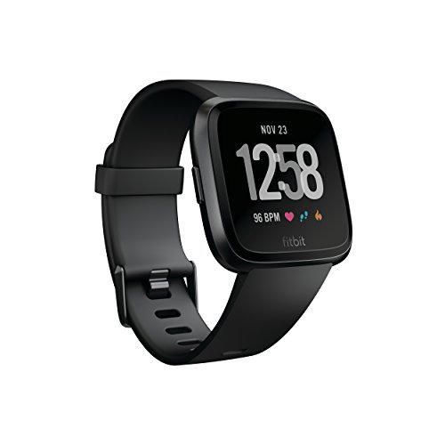 Fitbit Versa Smartwatch Deportivo, Negro