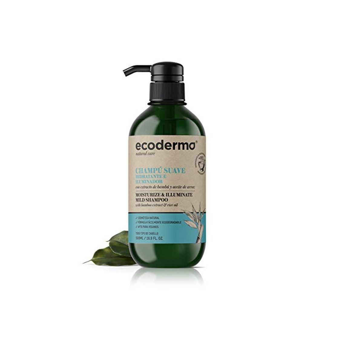 Products Ecoderma Moisturize & Illuminate Mild Shampoo 500ml - Exceptional Hydration