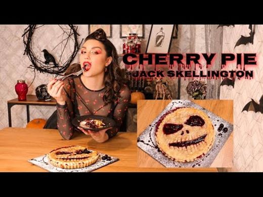 Pastel de CEREZAS & CHOCOLATE Halloween - YouTube