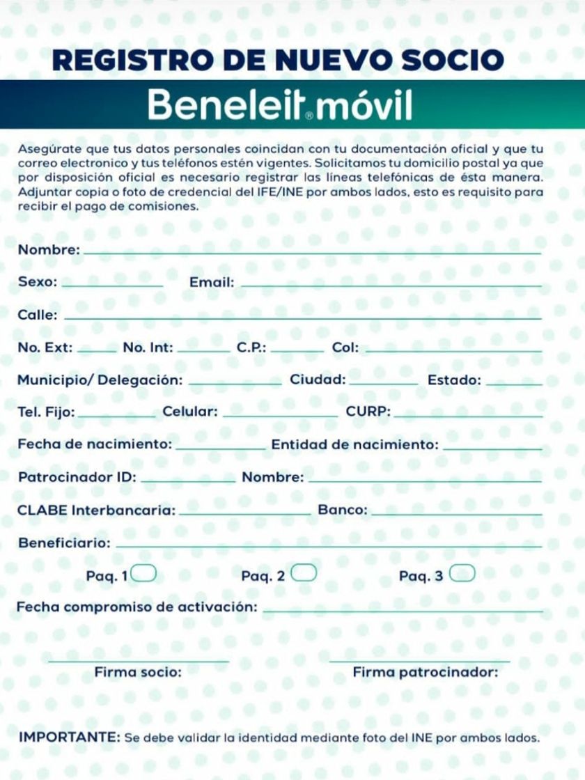 Social Beneleit movil