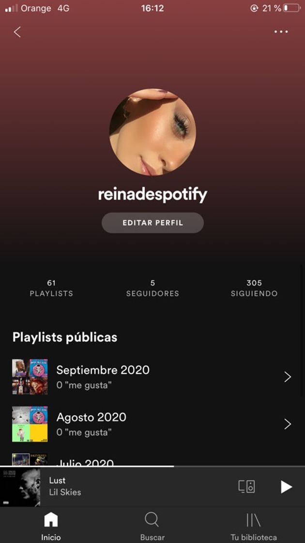 Canción Playlist por mes 🔥