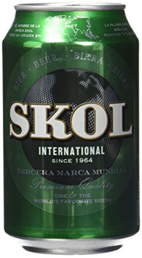 Skol Cerveza - Paquete de 24 x 330 ml - Total