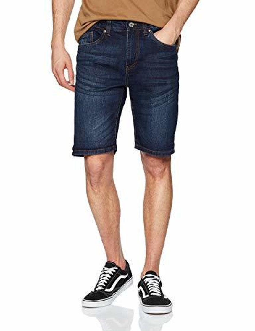 Lugar Springfield Berm Denim Calor I Pantalones Cortos Deportivos, Azul