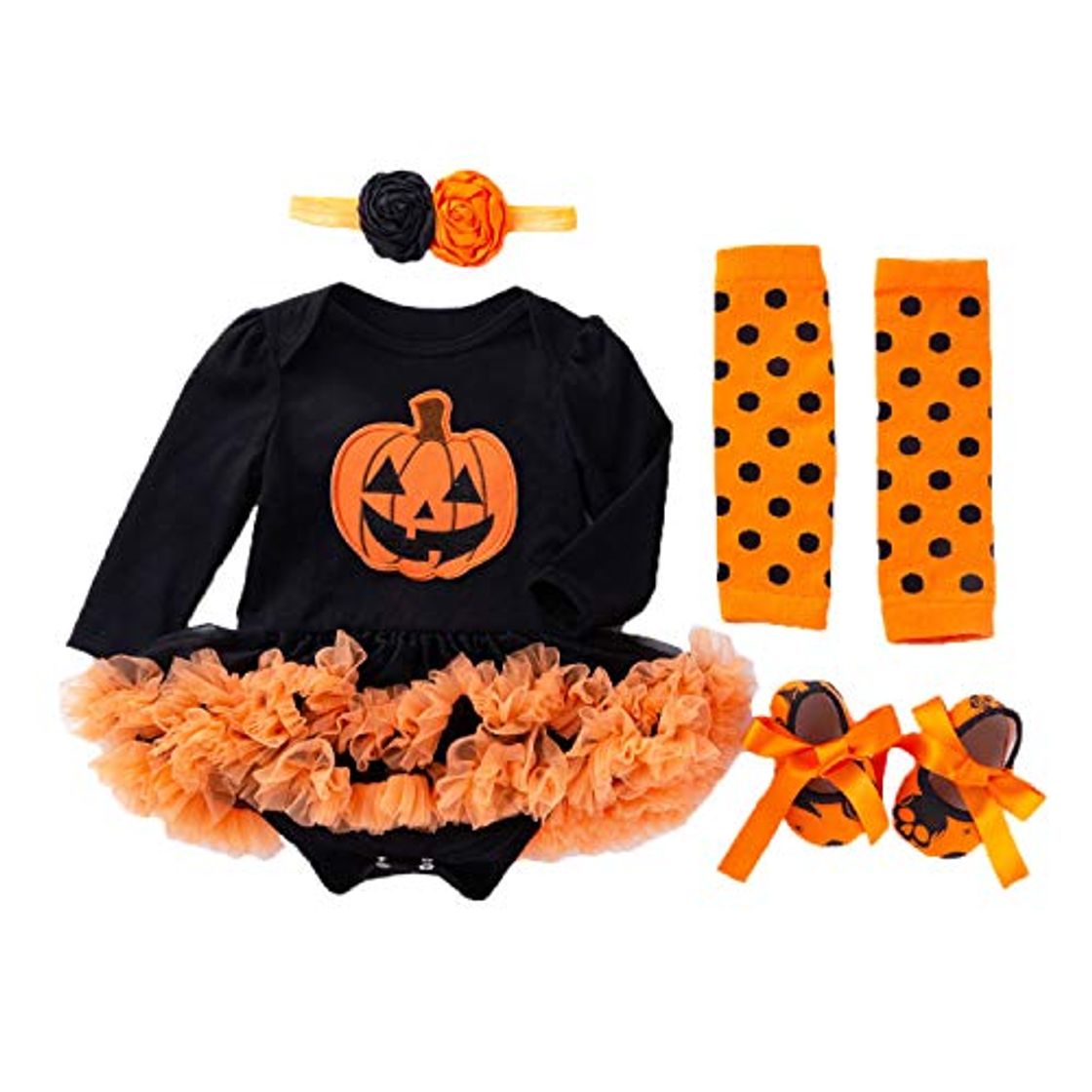 Moda BabyPreg Mi Primer Traje de Halloween para niña Infantil Disfraz de Acción