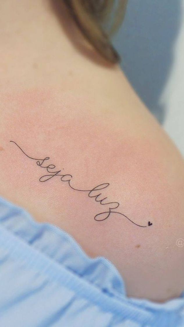 Tatuagem frase curta