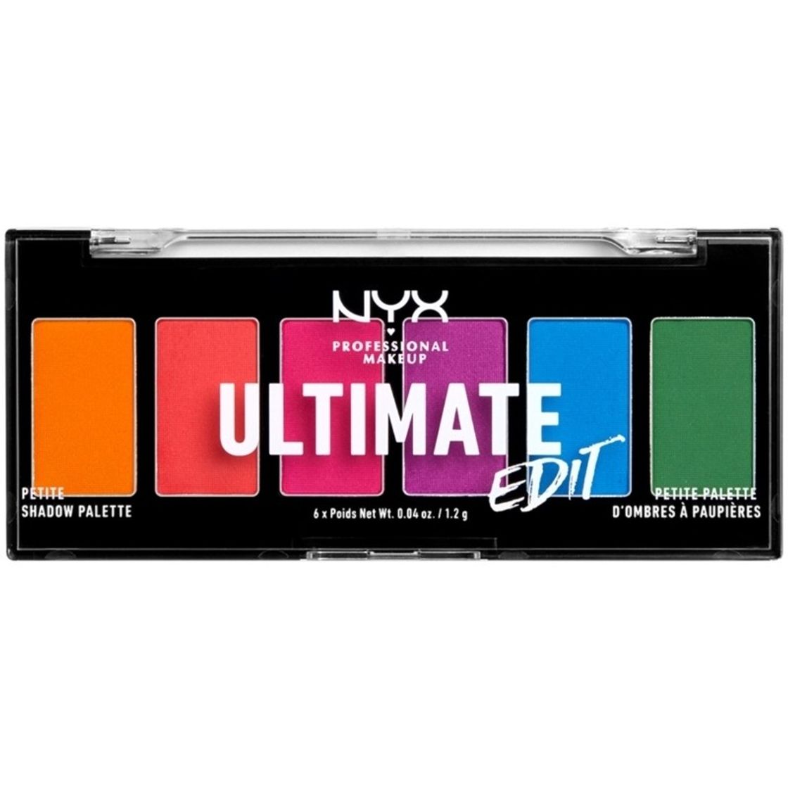 Producto Nyx Ultimate Edit Petite Shadow Palette #Brights 6X1