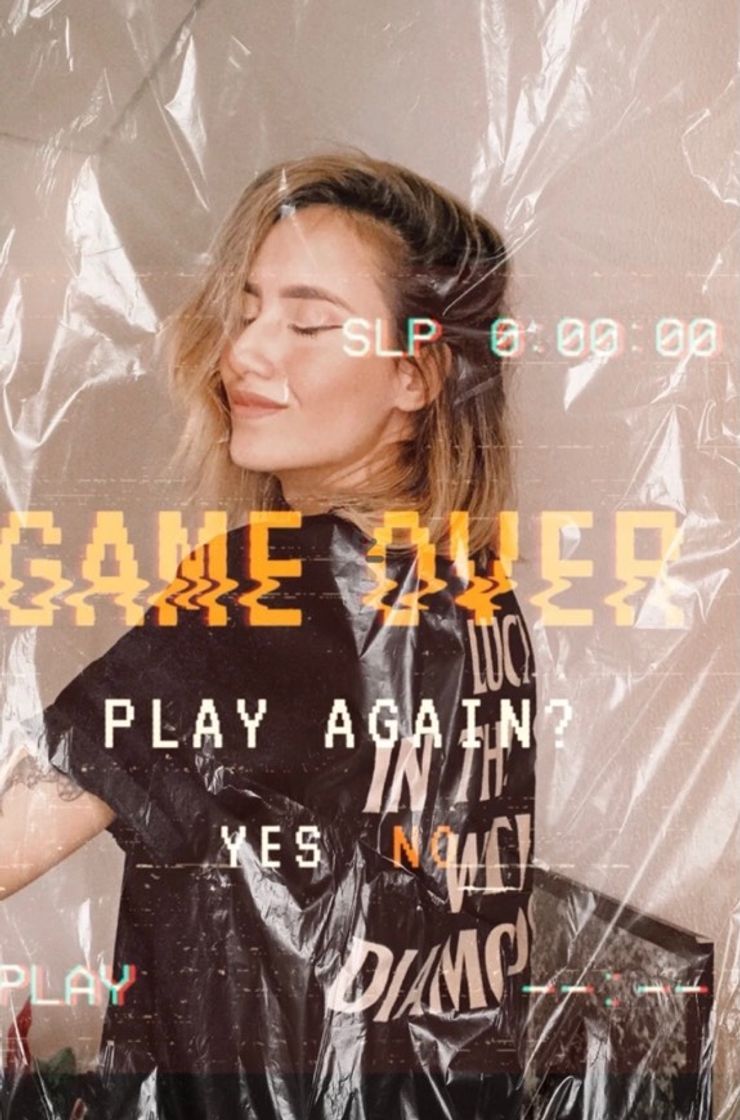 Moda gameover girl tumblraesthetic vintage Image by loyaneo