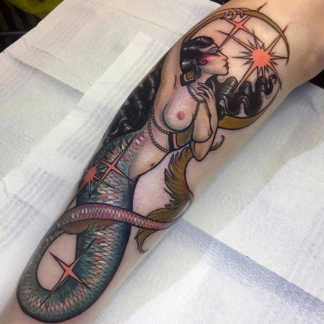 Moda Mermaid Tattoo