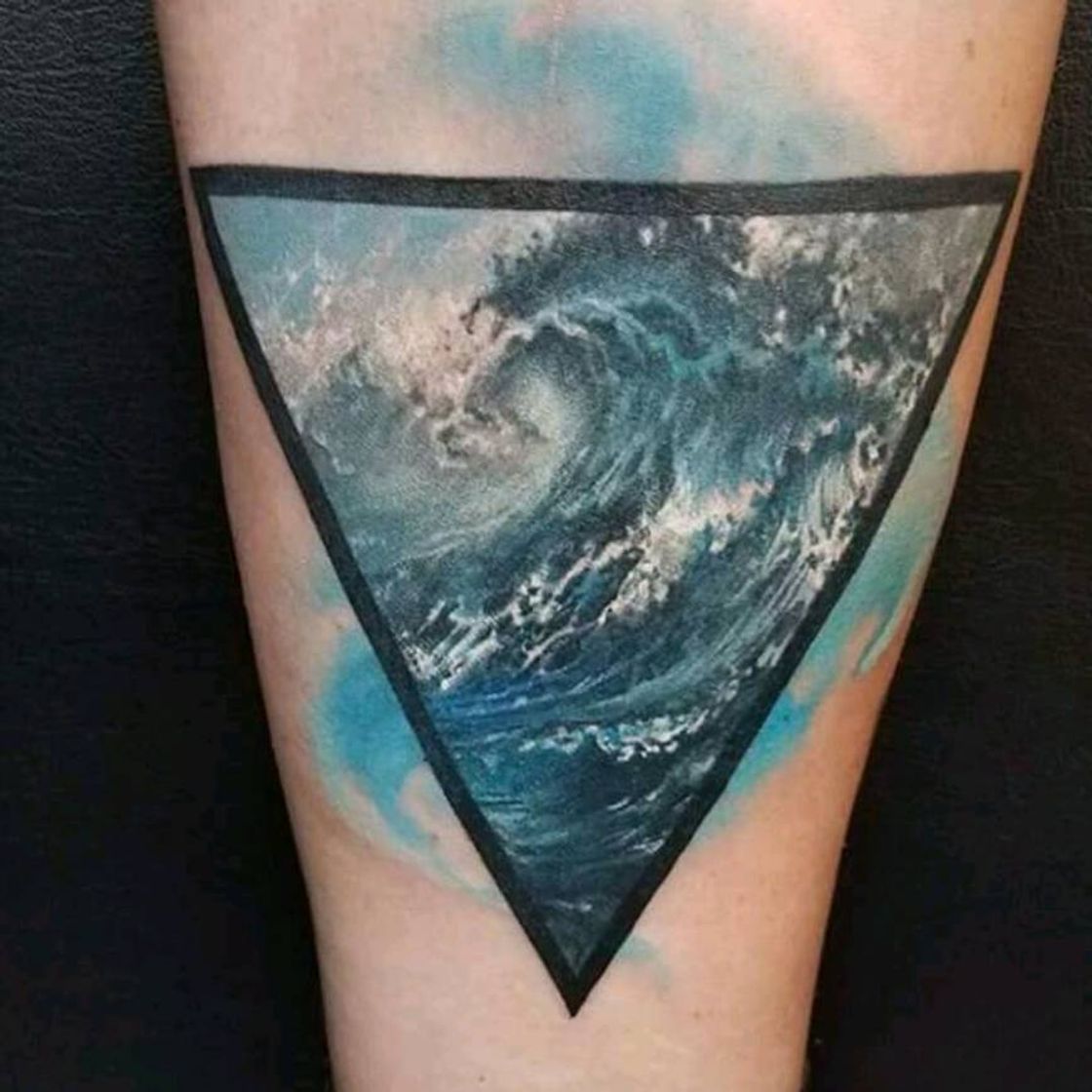 Fashion Tattoo Waves