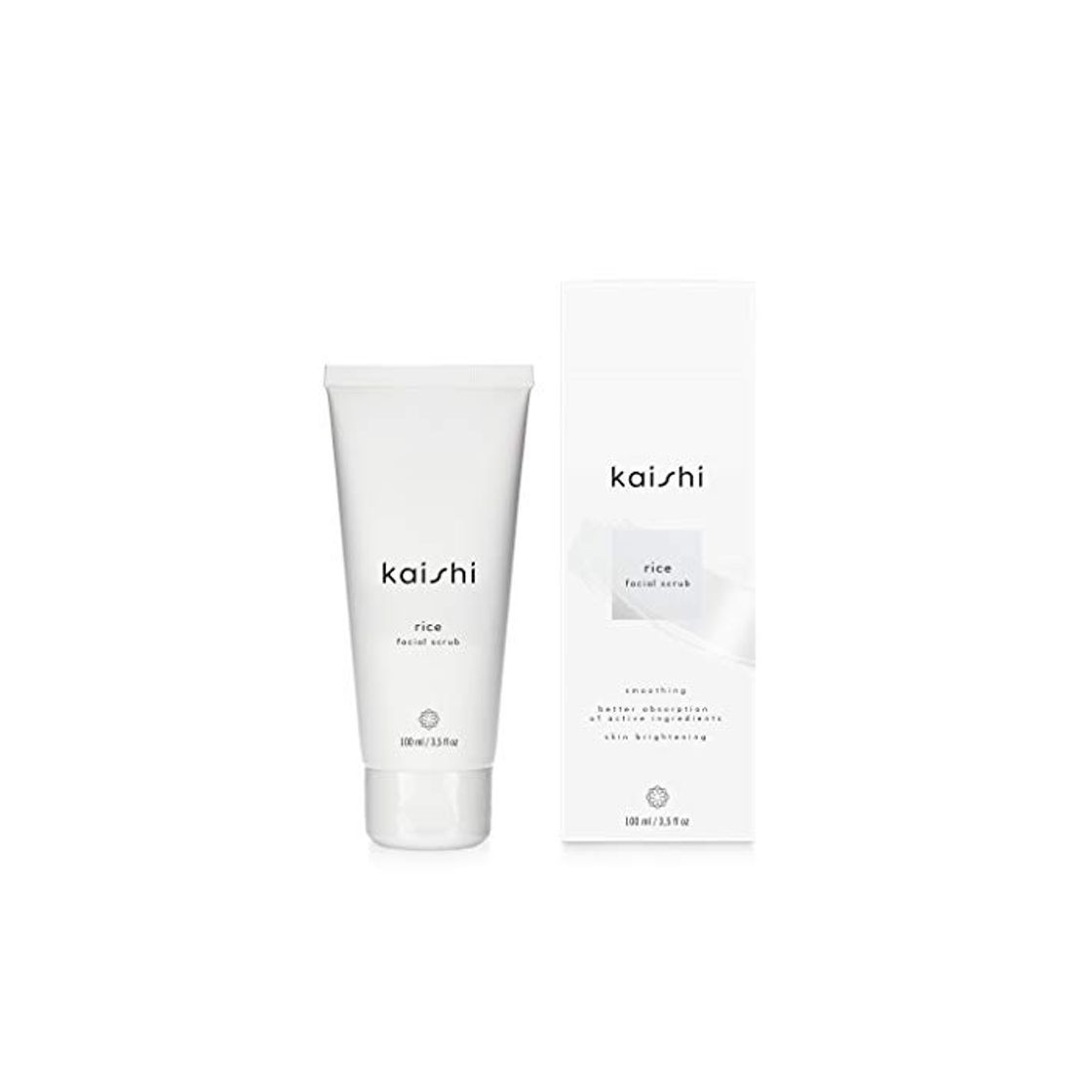 Social Kaishi - Exfoliante facial de arroz Rice para eliminar la piel muerta