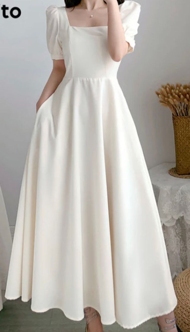 Social Vestido elagante branco 