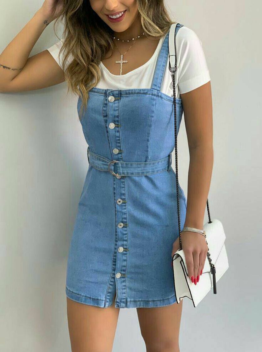 Moda Vestido jeans