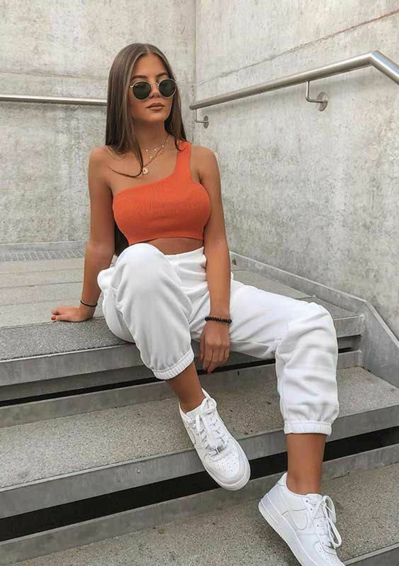 Fashion Calça jogger 