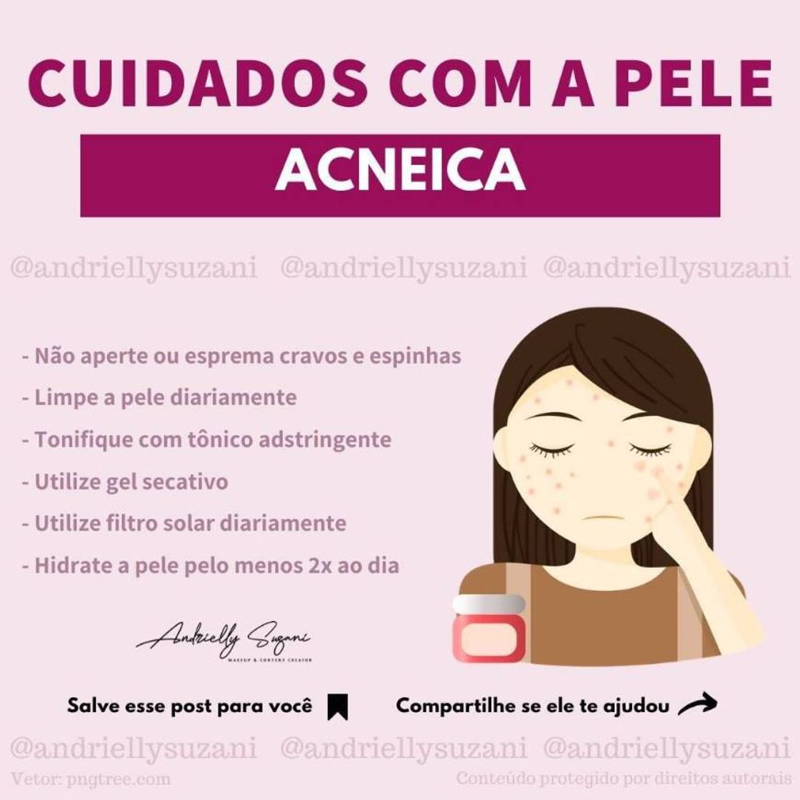 Fashion Cuidados com a pele acneica