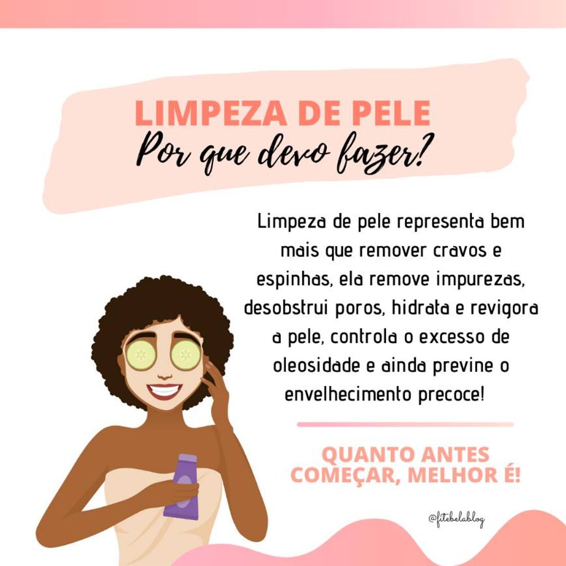 Fashion Sobre limpeza de pele 