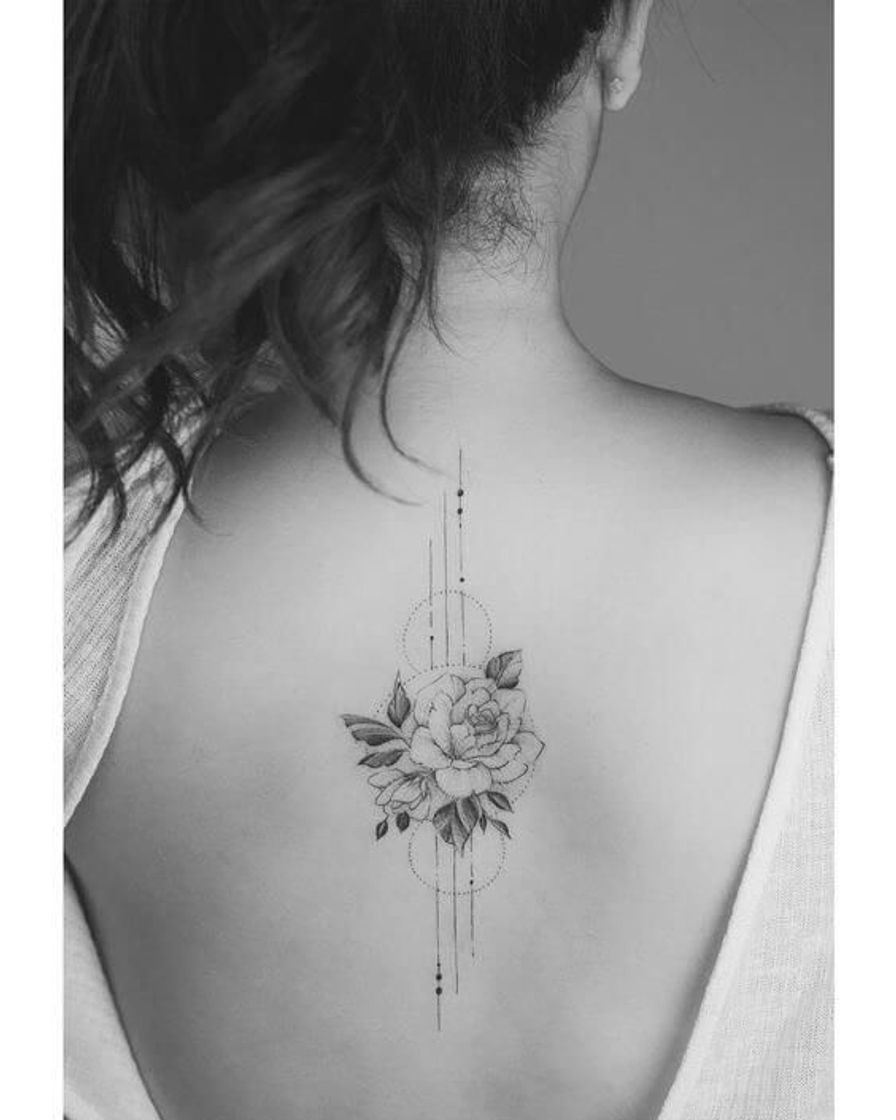 Moda Tatto de flor 