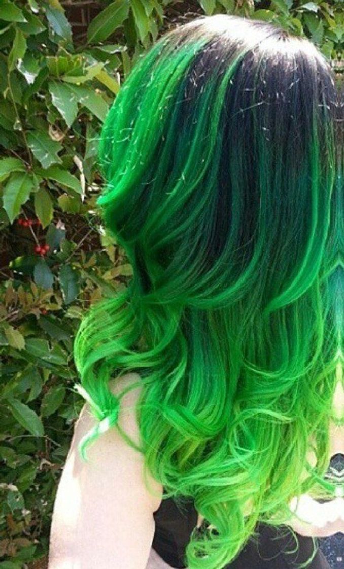 Moda Cabelo verde 