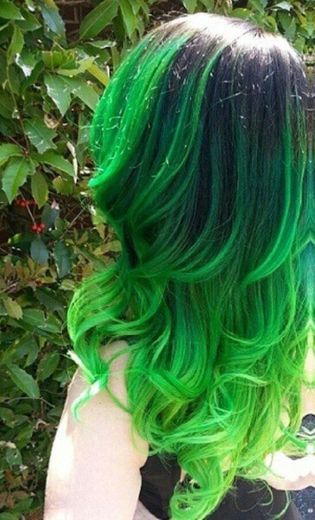 Cabelo verde 