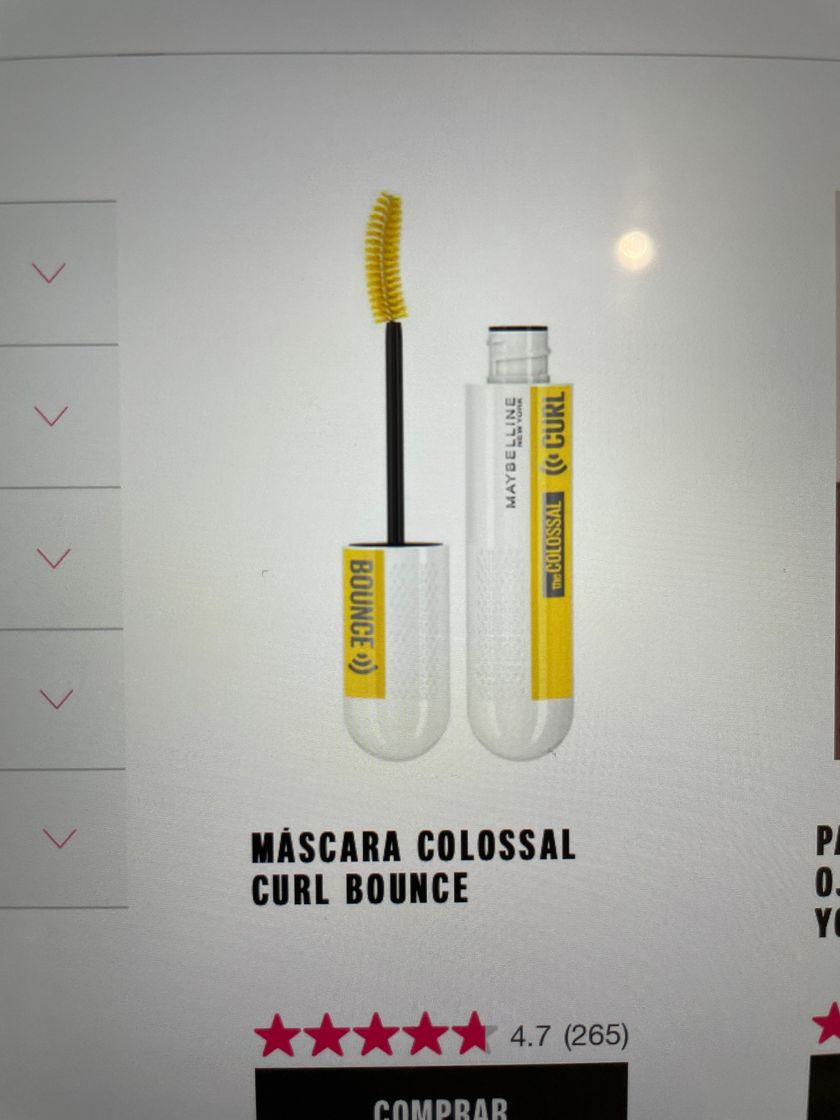 Belleza Maybelline mascara colossal curl bounce 